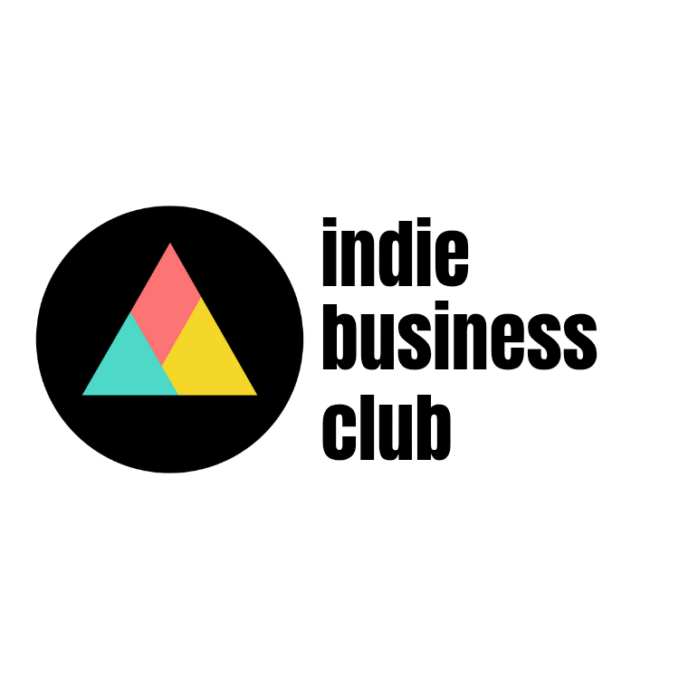 Logo for  indie business club  